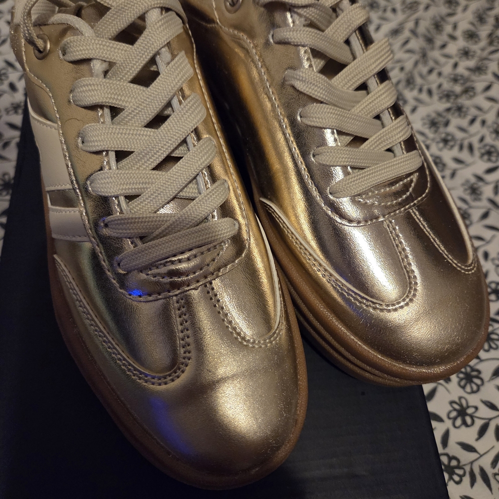 Gold Women's Sneakers